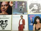 SIX R&B DANCE VINYL RECORDS 1980’S DONNA SUMMER BILLY OCEAN DIANA ROSS WAR MORE