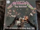 METALLICA PLAY MOTORHEAD  LEMMY'S BIRTHDAY BASH 1995  RARE WHITE VINYL