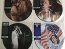 LANA DEL REY 4 x VINYL PICTURE DISCS BORN TO DIE BLUE JEANS NATIONAL ANTHEM RIDE