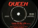 Queen - Love Of My Life - EMI 2959 - vinyl 7 - uk