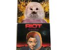 RIOT Fire Down Under - RIOT Restless Breed VINYL LP Stereo Elektra 5E-546 Bundle