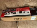 Nord lead A1 analog modeling synthesizer 6 weeks old mint condition.