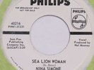 NINA SIMONE Sea Lion Woman PHILIPS 45 mod jazz soul NM promo HEAR