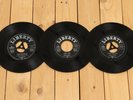 Eddie Cochran - Blue Suede Shoes - Weekend - 3x Single Liberty 1962 + 66 Germany