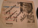 johnny hallyday ep 45 tours pour son autographe original n° 432.593