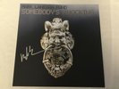 Mark Lanegan Band SOMEBODY'S KNOCKING Ltd Blue Sea LP + SIGNED Print
