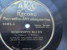 Lucille Hegamin 78rpm Single 10-inch ARTO Records #9105 Mississippi Blues