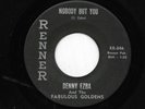 DENNY EZBA/THE FABULOUS GOLDENS 45RPM '64 RENNER NOBODY BUT YOU TEXAS GARAGE