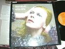 DAVID BOWIE -     Hunky Dory,       RARE 1972 UK LP / insert..... DECENT COPY