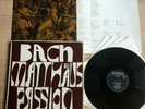 BACH Matthew Passion MAUERSBERGER 1stPress 1971 black/silver ETERNA 4LP Box NM
