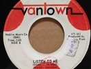 The One Way Street. Vantown 45RPM. Listen to Me / Tears.  Canadian Psych/ Garage