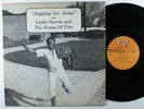 LESLIE HARRIS & HOUSE OF FIRE Jogging For Jesus LP VG+ gospel soul funk HEAR