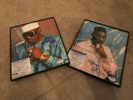 Rap Legends Kool Moe Dee and Big Daddy Kane Autographed Pictures (PSA Certified)
