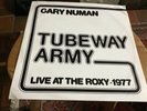 GARY NUMAN. TUBEWAY ARMY. LIVE AT THE ROXY. RARE WHITE LABEL DEMO VINYL RECORD