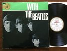 THE BEATLES With The Beatles ED1 ODEON STO 83568 STEREO German GOLD STICKER