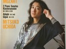 MITSUKO UCHIDA / MOZART 2 Piano Sonatas Adagio / Gigue 1985 PHILIPS NM/EX