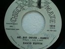 northern soul 45 DAVID RUFFIN Mr. Bus Driver Hurry/Knock WLP Check-Mate mg 1441