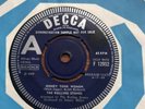 UK DEMO THE ROLLING STONES - HONKY TONK WOMAN - UK DECCA RARE  45 7” SINGLE