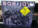 BON JOVI Slippery When Wet LP ORIGINAL 1986 IN SHRINK WITH RARE HYPE STICKER
