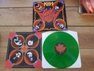 KISS - SONIC BOOM - RARE RE-ISSUE 11 TRACK GREEN VINYL LP + G/FOLD + LYRICS MINT