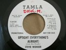 STEVIE WONDER  ?– Uptight (Everything's Alright) 7in US DEMO TAMLA MOTOWN 1965