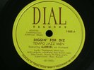 Howard McGhee/Dizzy Gillespie/Diggin for Diz-Trumpet at Tempo/Dial 1005/EX