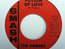 AMBERS - POTION OF LOVE  + ANOTHER LOVE U.S.A. SMASH LABEL  EXC +  £200 + P&P