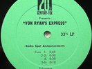 RARE 1-sided Sinatra-voiced movie radio spots: VON RYAN'S EXPRESS(1965)