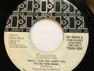 THE DOORS Hello I Love You / Love Street 45 Orig 1968 Elektra WLP DJ PROMO 7” VG