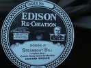 Edison Diamond Disc #50886 Edward Meeker “Steamboat Bill” NEAR MINT MINUS COPY