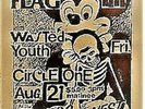 BLACK FLAG WASTED YOUTH CIRCLE ONE At Cuckoo's Nest Fri Aug. 21 USA 80s concert