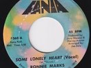 RONNIE MARKS Some Lonely Heart RARE SUPERB northern soul crossover 45 Fania HEAR