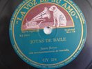 78 rpm  jotas para bailar / jotas de baile , JUSTO ROYO GY 274