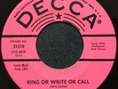 Dante “Ring or Write or Call/Say It To Me” 45 1961 US