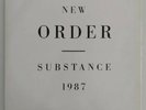 NEW ORDER -SUBSTANCE -2 x Lp ORIGINAL FACT 200 (NON EMBOSSED SLEEVE), excellent