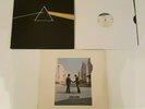 x 3 PINK FLOYD VINYL LP BUNDLE wish you were here dark side of the moon the wall