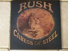 RUSH - Caress Of Steel 1st UK PRESS 9100 018 Vinyl LP