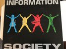 BAND SIGNED INFORMATION SOCIETY 1988 TOMMY BOY TBLP 25691 12