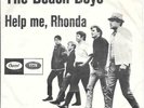 THE BEACH BOYS 45 HELP ME RHONDA+PS DENMARK RARE 1965