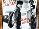 Steve Earle Guitar Town RARE original promo issued vinyl LP record '86