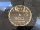 Louis Armstrong ?– I Get Ideas / A Kiss To Build A Dream On 78 RPM Rare 10 Inch