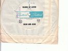 DEAN and JEAN-i wanna be loved/thread your needle OZ FESTIVAL '64 sample stamped