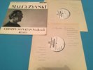 Chopin Sonatas Malcuzynski SAX Columbia Test Pressing LP
