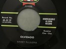 SALSA - GUAGUANCO  - BOBBY PAUNETO 45 RPM REEDITION. OLVIDADO - NO VAN - CO