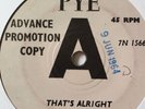 Jimmy Powell,That's Alright ,DEMO,EX,PYE,1964,Mod,Garage,Freakbeat,R&B