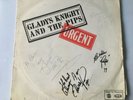 gladys knight and the pips Signed Record Cover