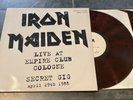 Iron Maiden: ‘Live At Empire Club Cologne’ 2 x 12” LP Album RED Vinyl Record Set