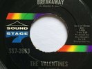 The Valentines. Breakaway / If You Love Me.  Classic Northern Soul