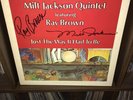 SIGNED x2 Milt Jackson & Ray Brown Vinyl Monty Alexander Teddy Edwards Autograph