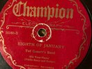 Champion 16150 Ted Gossett's (String) Band EIGTH OF JULY 78 rpm Country VV+ 1930